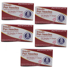 Insulin Pen Needles Ultra-Fine 31 gauge x 5mm (100/box) BD 320119